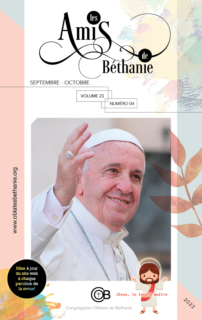Couverture de la revue Les Amis de Béthanie, édition Septembre - Octobre 2022
