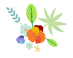 Illustration de fleurs décoratives