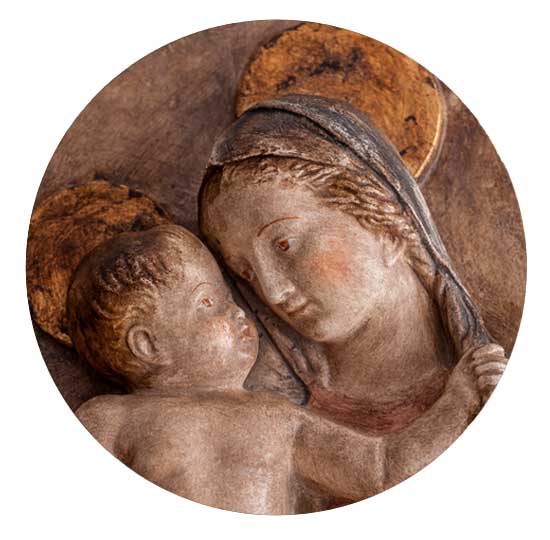 Image de la Vierge Marie et de l'Enfant-Jésus